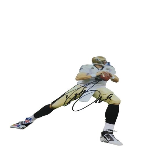 Drew Brees Autographed New Orleans Saints 8 x 10 Photo COA - Picture 2 of 4
